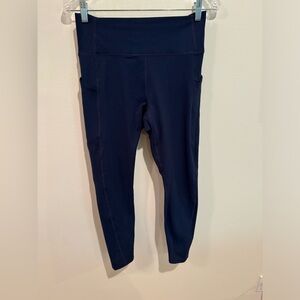 Oasis High-Waisted Legging in medium blue